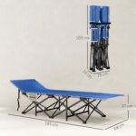 Sulankstoma kempingo lova su išimamu čiužiniu ir ergonomiška galvos atrama – Paveikslėlis 3