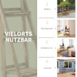 Sulankstomas 3 pakopų eglinis augalų stovas – Paveikslėlis 7