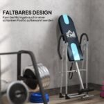 Sulankstomas inversijos stalas su saugos diržu iki 136 kg – Paveikslėlis 7