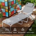 Sulankstomas sodo gultas su 4 padėčių reguliuojamu atlošu – Paveikslėlis 4