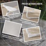 Sulankstomas sodo gultas su 4 padėčių reguliuojamu atlošu – Paveikslėlis 5