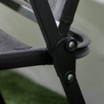 Sulankstomos kempingo kėdės su nešimo rankenomis 2 vnt. – Paveikslėlis 9