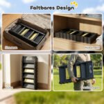 Sulenkiama šunų rampa su 10 laiptelių automobiliui iki 68 kg – Paveikslėlis 6