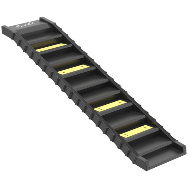 Sulenkiama šunų rampa su 10 laiptelių automobiliui iki 68 kg