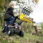 ROLLY TOYS traktoriaus kaušinis griebtuvas