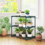 Trijų lygių lauko ir vidaus augalų lentyna – Paveikslėlis 2