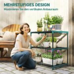 Trijų lygių lauko ir vidaus augalų lentyna – Paveikslėlis 4