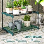 Trijų lygių lauko ir vidaus augalų lentyna – Paveikslėlis 5