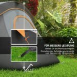 Tunelinė stovyklavimo palapinė 5-6 asmenims su transportavimo krepšiu – Paveikslėlis 7