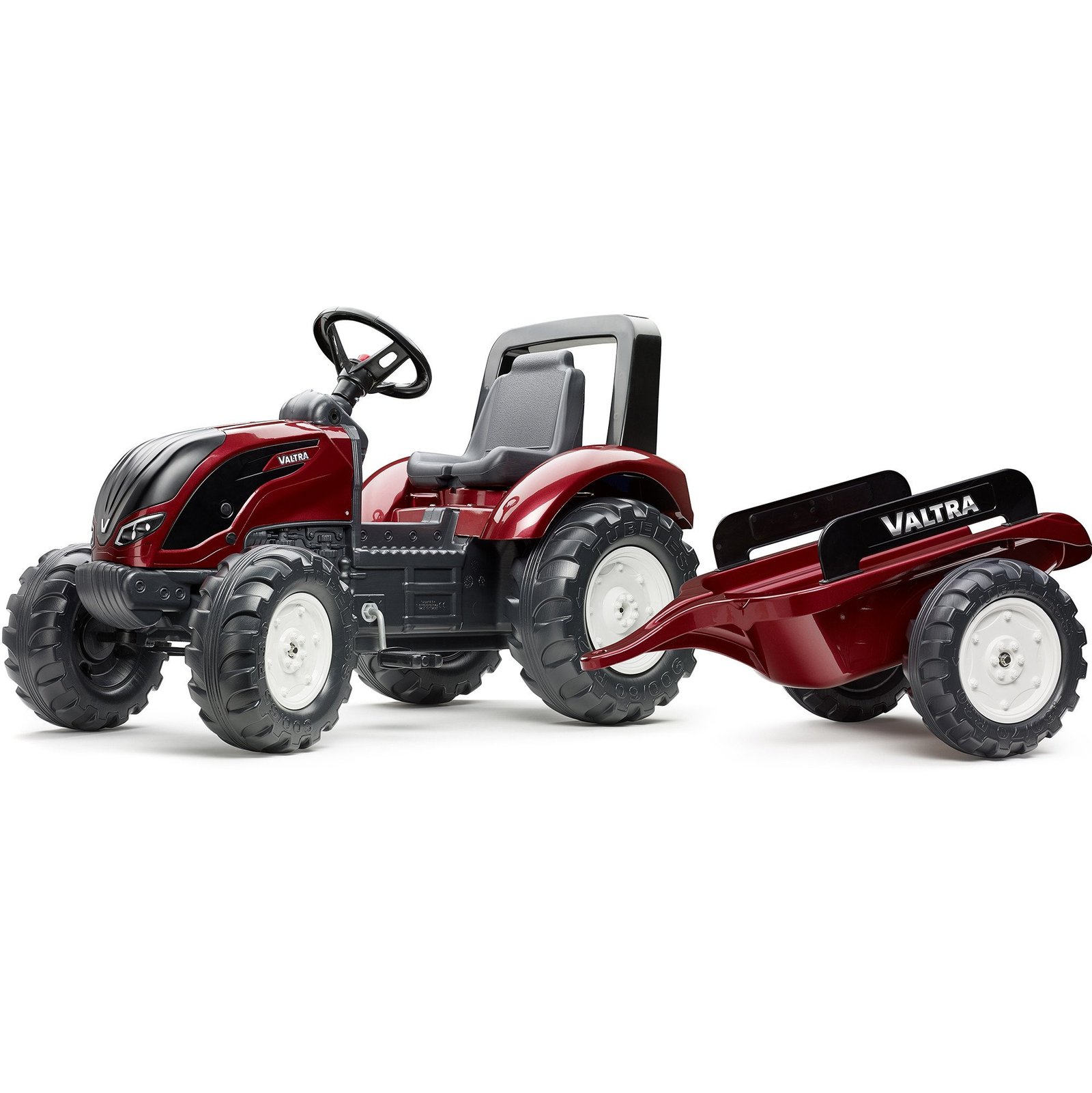 Valtra S4 pedalinis traktorius su priekaba