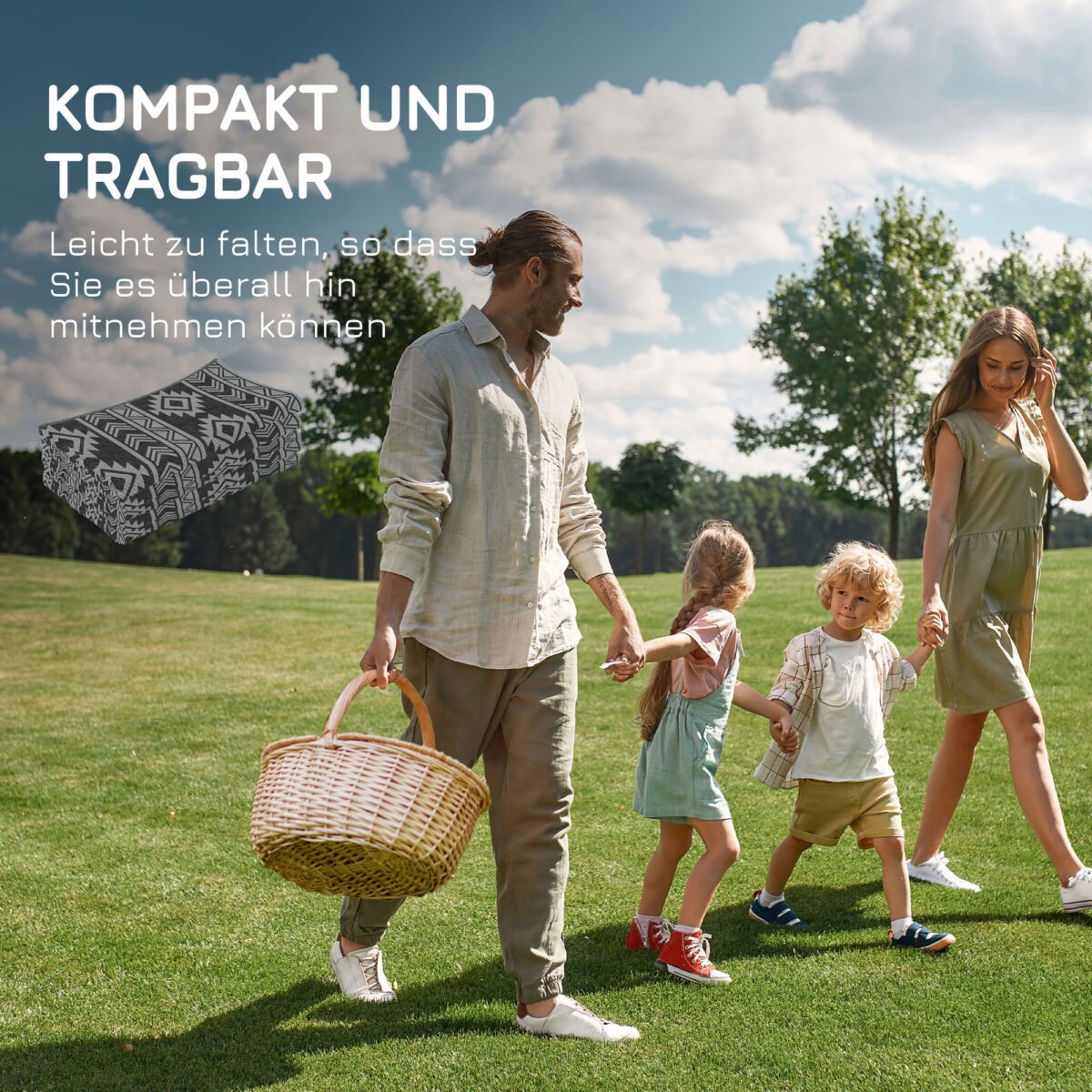 Vandeniui atsparus dvipusis lauko kilimas – Paveikslėlis 4