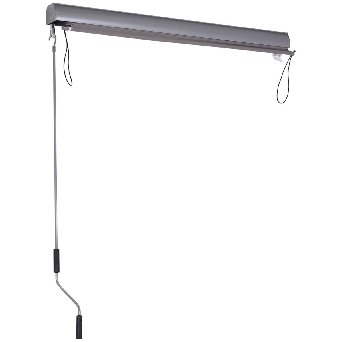 Vertikali markizė su rankiniu valdymu saulės apsaugai ir privatumui – Paveikslėlis 7