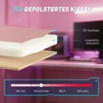 Žaidimų kėdė su kačių ausimis ir atlošiama kojų atrama – Paveikslėlis 7