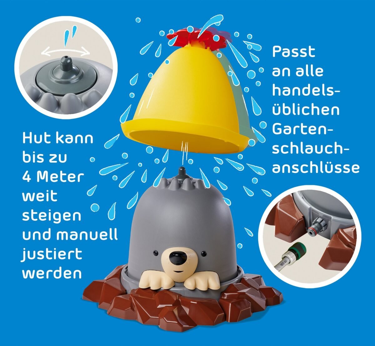 Vandens žaidimų purkštuvas Kurmiukas – Paveikslėlis 10