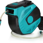 Automatinė ištraukiama sodo žarnos dėžė su 20 m žarna (Mėlyna)