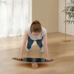 Balanso lenta su korko voleliu ir laikymo stovu (Juoda) – Paveikslėlis 3