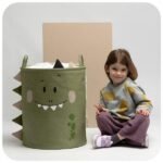 Medžiaginis žaislų krepšys Dinozauras 63L – Paveikslėlis 3