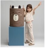 Medžiaginis žaislų krepšys Meškutis 63L – Paveikslėlis 3