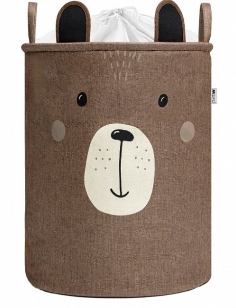 Medžiaginis žaislų krepšys Meškutis 63L