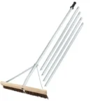 Reguliuojamas teleskopinis stogo valymo įrankis su aliuminio strypais (Sidabrinė) – Paveikslėlis 4