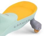 Riedamobilis Gravity su LED ratukais (Lime Yellow)