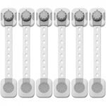 Spintelių ir stalčių saugos dirželiai 6 vnt