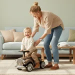 Mašinėlė paspirtukas Retro Ranger (Ruda) – Paveikslėlis 6