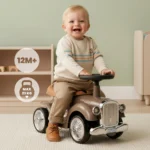 Mašinėlė paspirtukas Retro Ranger (Ruda) – Paveikslėlis 9