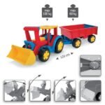 WADER traktorius su kaušu ir priekaba GIGANT 120 cm – Paveikslėlis 8