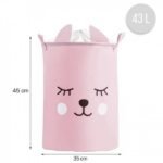 Žaislų ir daiktų laikymo krepšys Meškutė 43L – Paveikslėlis 9