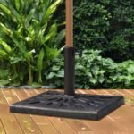 15 kg kvadratinis skėčio stovas – stiebams iki 48 mm skersmens – Paveikslėlis 2