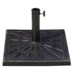 15 kg kvadratinis skėčio stovas – stiebams iki 48 mm skersmens