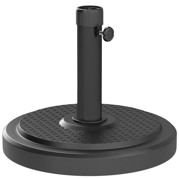 22 kg saulės skėčio stovas su fiksavimo rankenėle 38/48 mm kotams