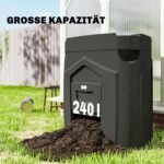 240 l Komposto dėžė su 3 durelėmis – Paveikslėlis 6