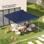 3x3 m Paviljono stogo danga su UV50+ apsauga ir 8 vandens nutekėjimo angomis – Paveikslėlis 2