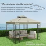 3x3 m paviljono pakaitine stogo danga su vandens nutekejimo angomis ir UPF30 apsauga 3