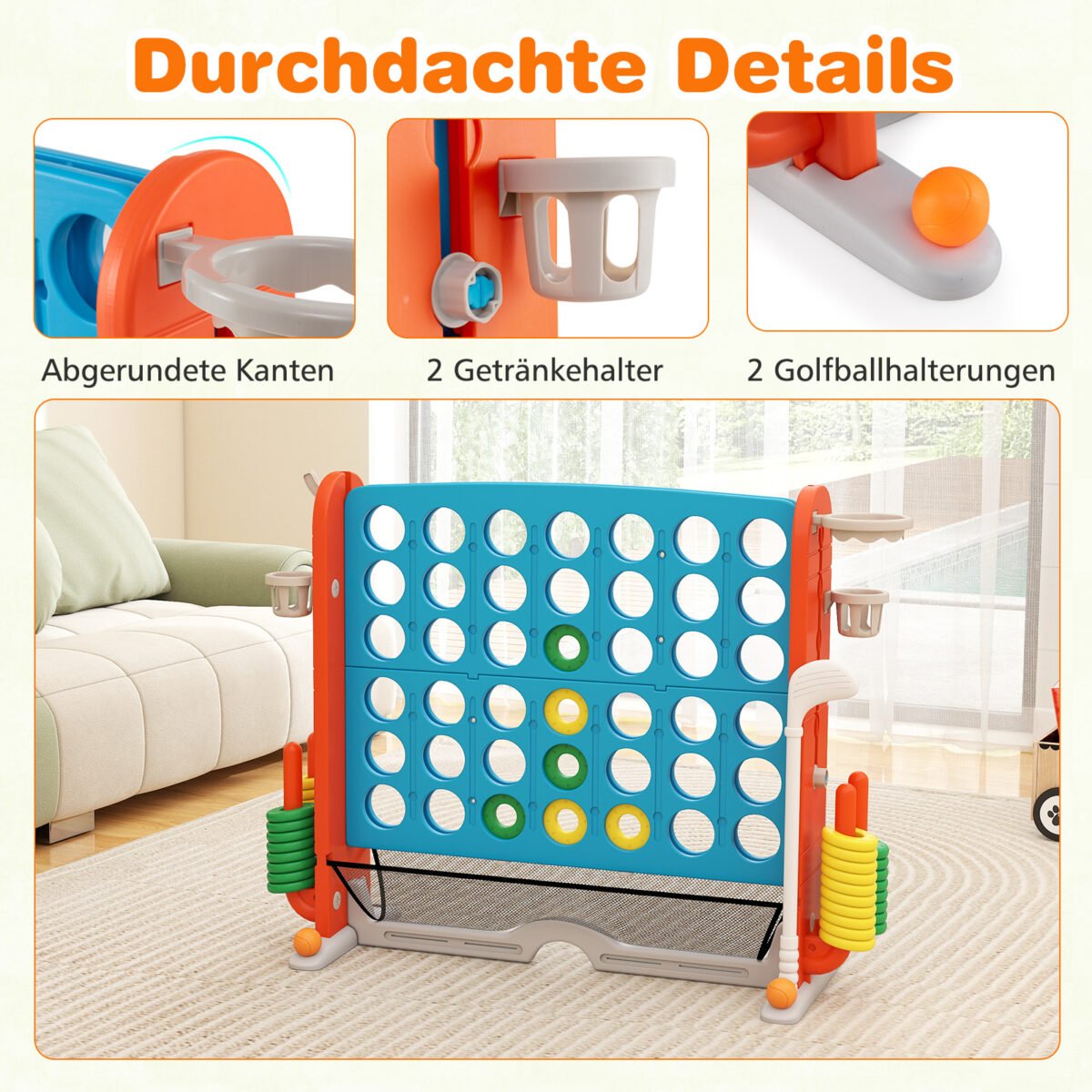 Milžiniškas srateginis žaidimas su reguliuojamu aukščiu (Mėlyna) – Paveikslėlis 3