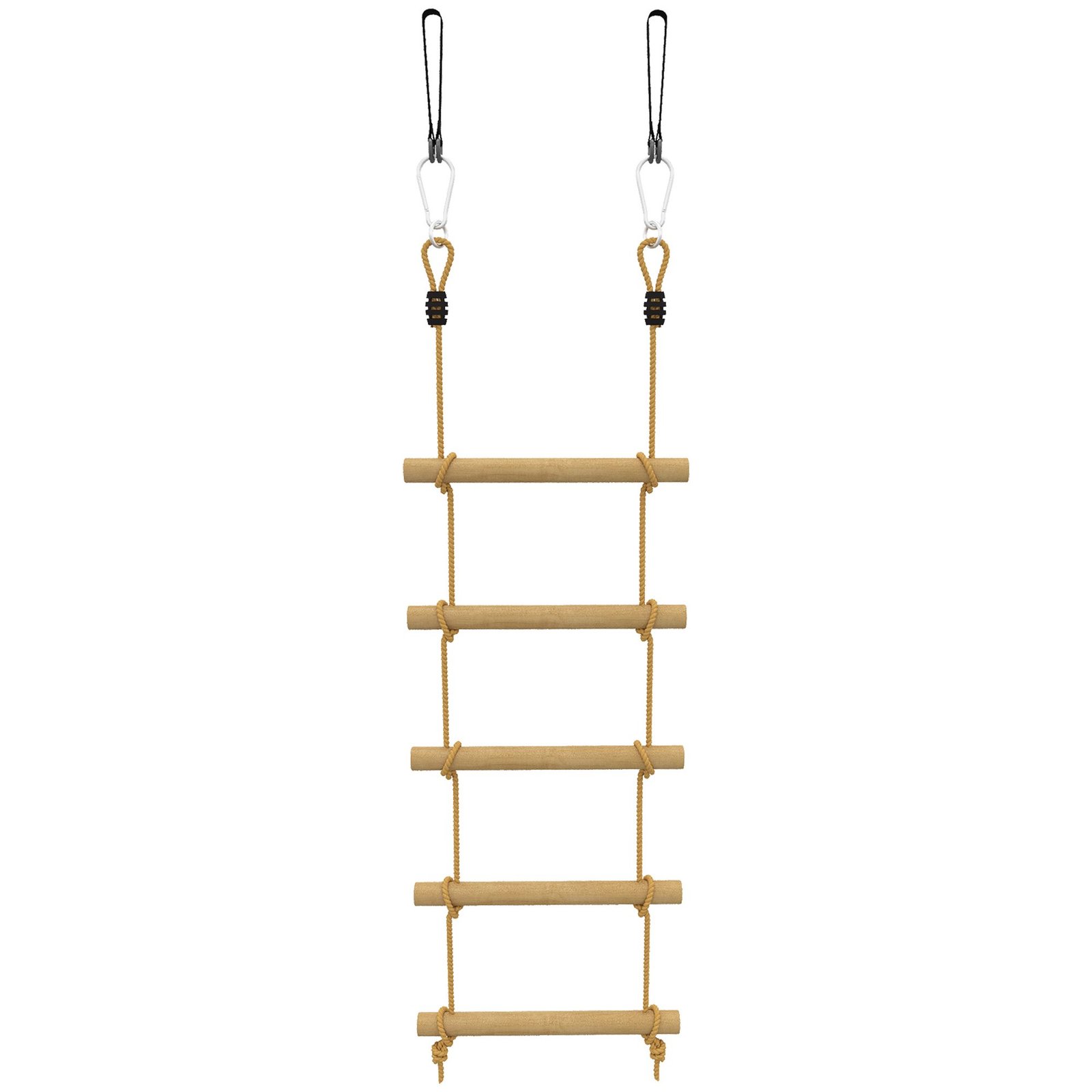 5-pakopės virvinės lipynės vaikams su tvirtinimo rinkiniu