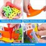 5in1 STEM transporto priemonių konstruktorius 163 dalių – Paveikslėlis 16