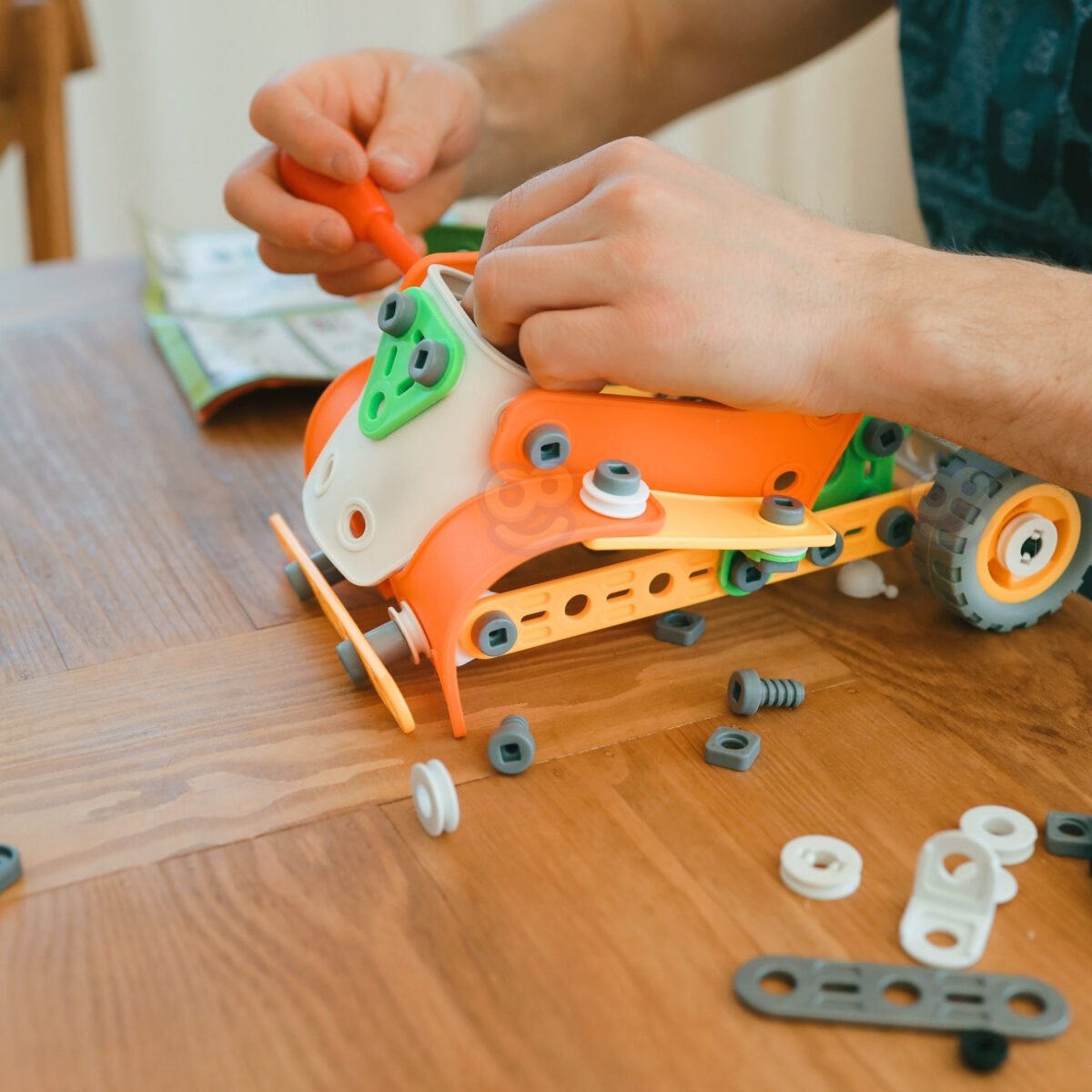 5in1 STEM transporto priemonių konstruktorius 163 dalių – Paveikslėlis 7