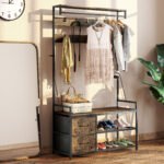 6-viename prieškambario kabykla su batų lentyna ir stalčiais – Paveikslėlis 2