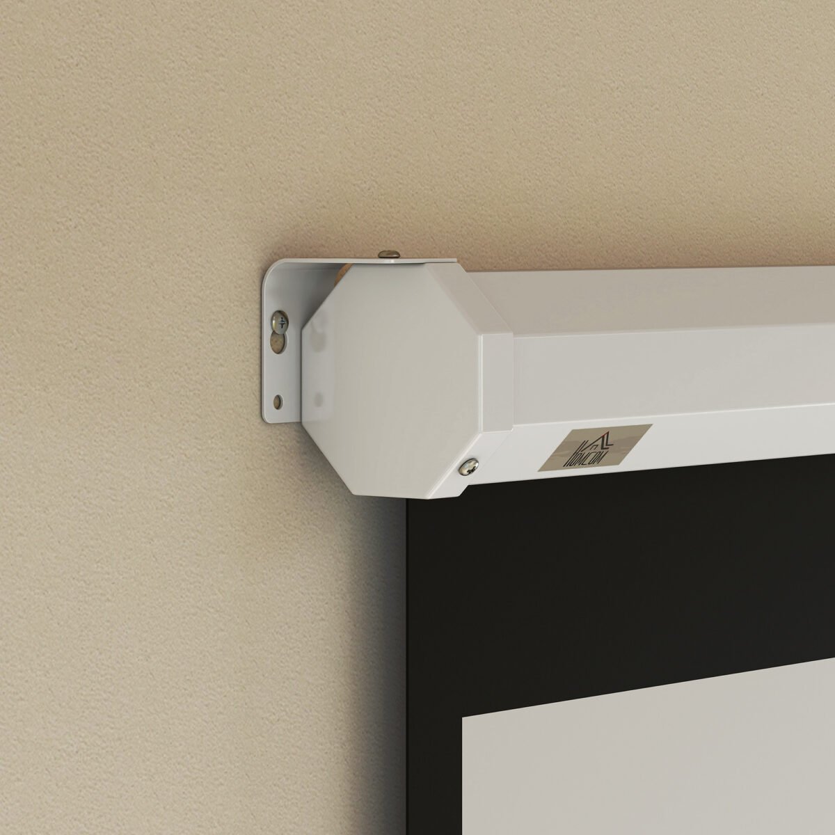 85 colių projekcinis ekranas su 4K HD palaikymu ir automatiniu užraktu – Paveikslėlis 9