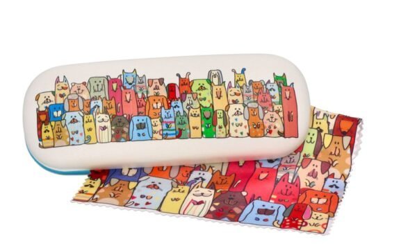 Akinių dėklas Stay Pawsitive