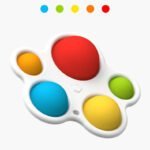 Antistresinis sensorinis žaislas Pop It – Paveikslėlis 5