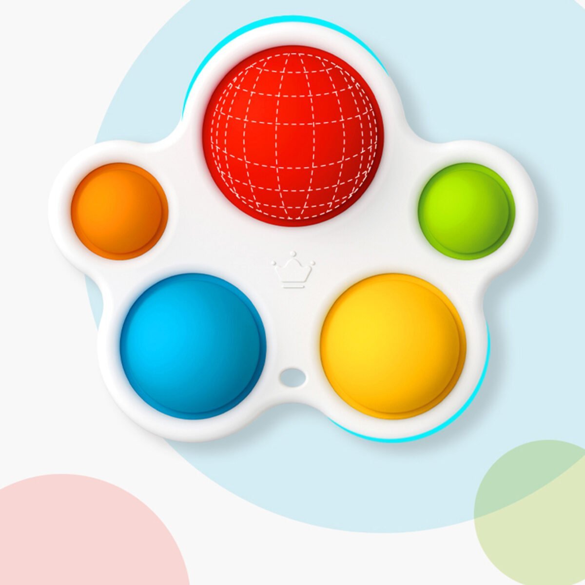 Antistresinis sensorinis žaislas Pop It – Paveikslėlis 6
