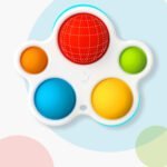 Antistresinis sensorinis žaislas Pop It – Paveikslėlis 6