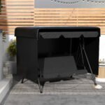 Apsauginis uždangalas stačiakampiams sodo baldams, atsparus oro sąlygoms 215x155x150 cm – Paveikslėlis 6