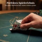 Apvalus sulankstomas pokerio stalo kilimėlis su neslystančiu pagrindu (Žalia) – Paveikslėlis 4