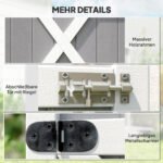 Atspari oro sąlygoms sodo įrankių spintelė su lentynomis – Paveikslėlis 6