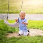 Aukštas plieninis lauko stovas vienvietėms sūpynėms – Paveikslėlis 4
